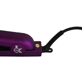KOR INTERNATIONAL PROFESIONAL PURPLE CERAMIC HAIR STYLER 1.25" HAIR IRON BEST STRAIGHTENER FOR YOU