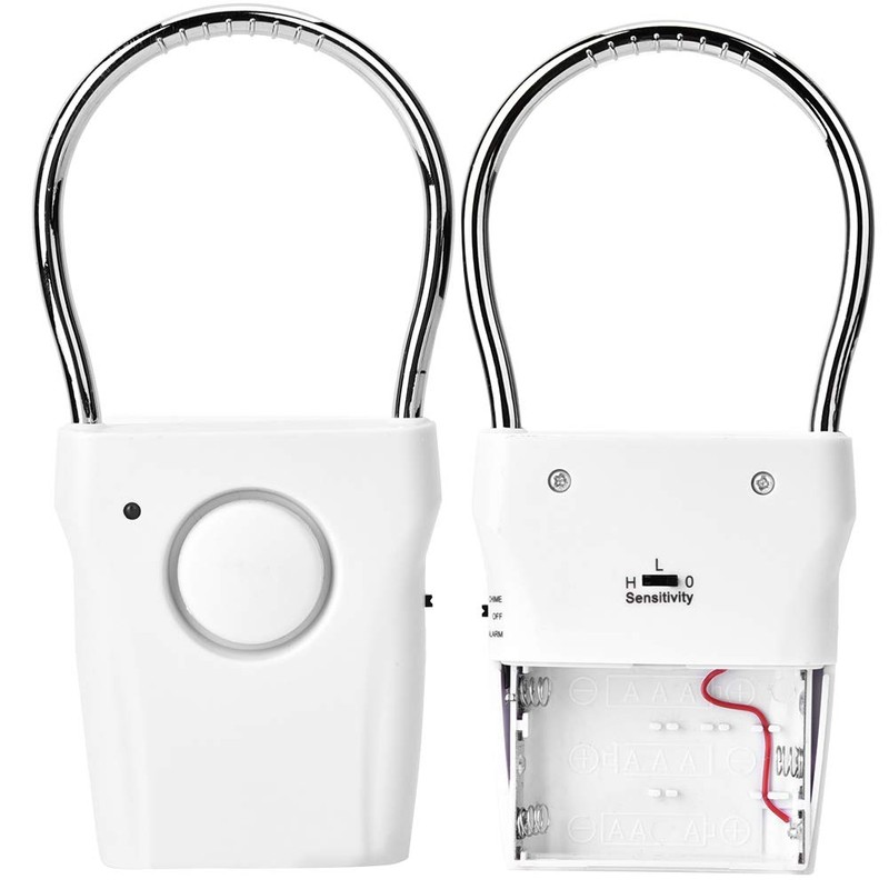 Restokki 120dB Touch Sensor Door Handle Alarm, Anti Theft Vibration