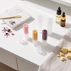 100pcs Transparente Bálsamo Labial Botella, 5ml Portátil Plástico Vacío Brillo