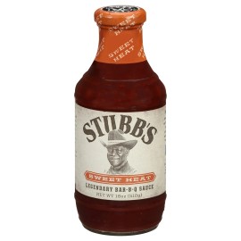 Stubbs Sauce Barbeque Sweet Heat 18 oz (Pack of 6)