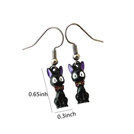 Anime Cartoon Metal Earrings for woman