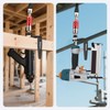 Wangsucc Pneumatic Tool Rafter Hook Hanger with 1/4'' Swivel Air