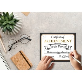 Award Certificates - Certificate of Achievement for Students, School Graduation Ceremony, Kindergarten Preschool certificates of Completion - 25 Award Certificates (aa01)
