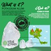 Vital Green Barra Desodorante Multipropósito Cristal Tailandesa, 100g, 1pk