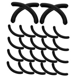 OATIPHO 48pcs Eyelash Curler Replacement Pads Soft Rubber Cushion for Effortless Curling Includes Clear Storage Box Compatible with Eyelash Curlers Use