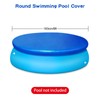 PLULON 6Ft Pool Cover Round Swimming Pool Cover, Round Pool