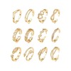 Lyfange Toe Rings for Women Gold Toe Ring Set Adjustable