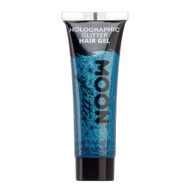 Moon Glitter - Holographic Glitter Hair Gel - 20ml - Blue