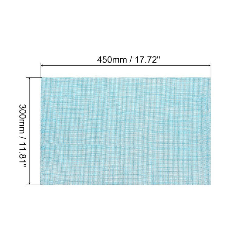 sourcing map Place Mats, 450x300mm Table Mats Set of 2