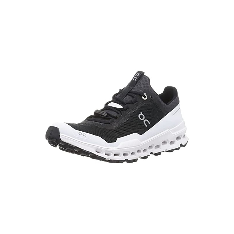 ON Womens Cloudultra Mesh Black White Trainers 7.5 US