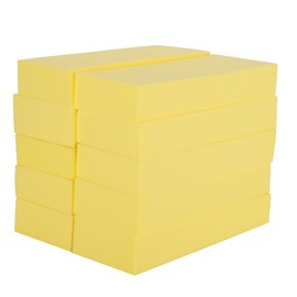 10pcs Household Bath Shower Sponge Body Scrub Exfoliating Sponge for Adults ChildrenYellow