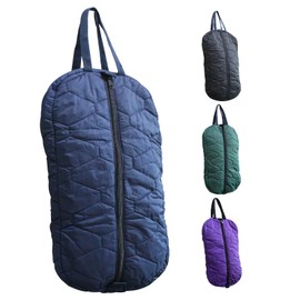 RideFound Bridle Bag for Horses, Durable Nylon Bridle Halter Bag with 3 Layers Padded Horse Tack Carry Bag-Large Capacity Protect Tack