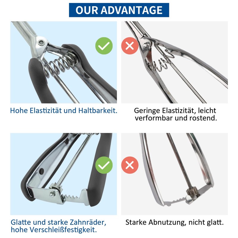 Ice Cream Scoop Set of 3