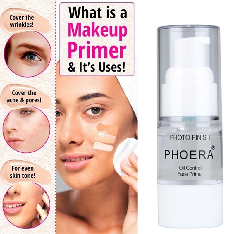 2Pcs Makeup Primer For PHOERA All Matte Oil Free Full