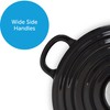 BK Cookware Bourgogne Enameled Cast Iron 2.6QT Dutch Oven, Jet
