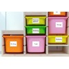 160 Pcs Removable Labels for Storage Bins - 6 X