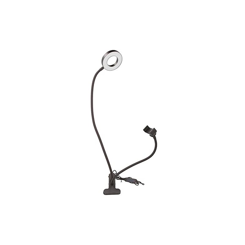 Myway 2-in-1 Video Streaming LED Ring Light, Smartphone Stand, USB