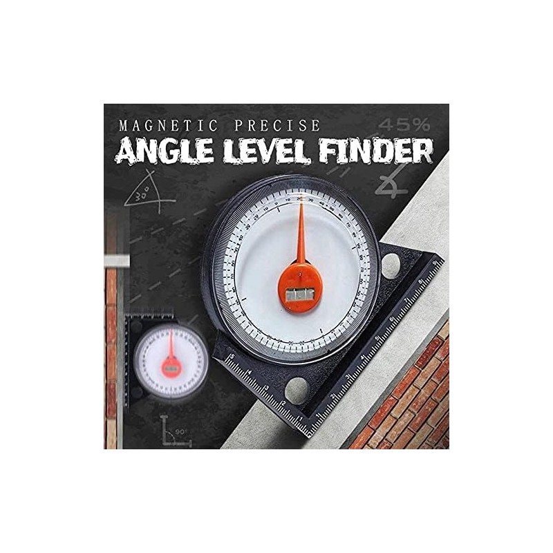 WentOr Magnetic Precision Angle Level, Angle Measuring Tool