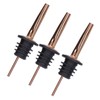 10Pcs Liquor Pourer Stainless Steel Wine Pourer Stopper Bar Tool