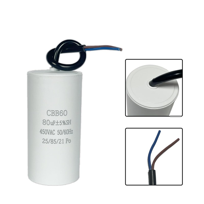 ANGEEK CBB60 450V 80uf 50/60HZ Capacitors, Motor Capacitors, Suppression Capacitors,