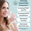 YOUTHWATER NAD+ Electrolyte Powder Drink Mix – Dragonfruit Flavored |
