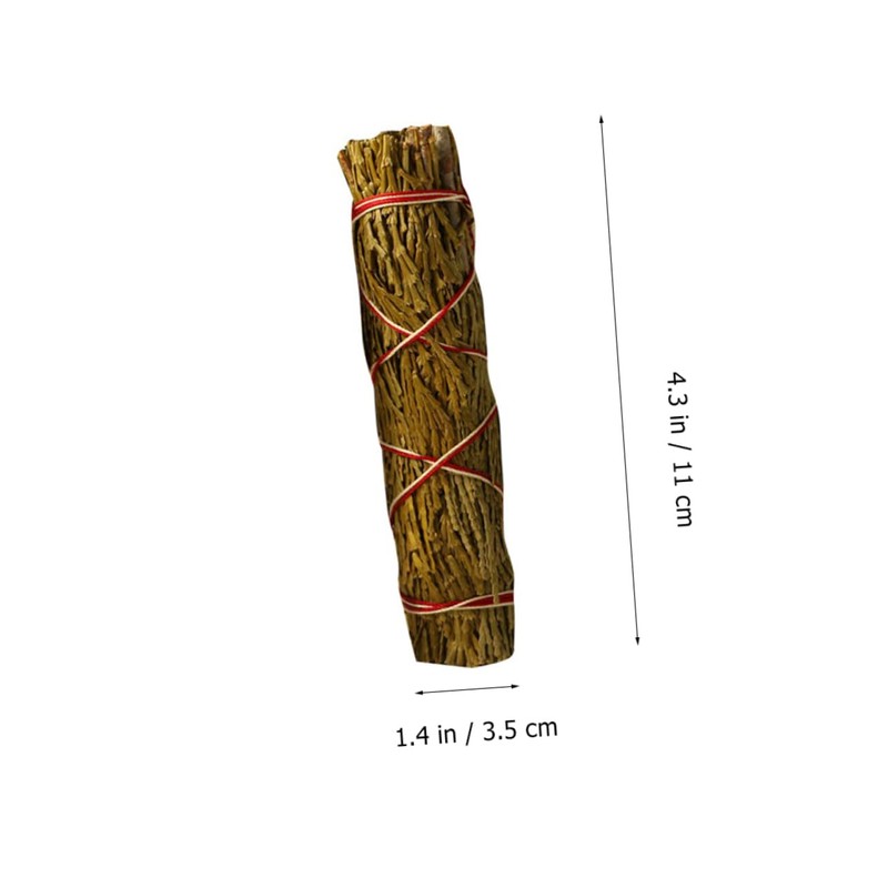 Mobestech 3pcs Cedar Stick Bundle for Air Purification and Meditation