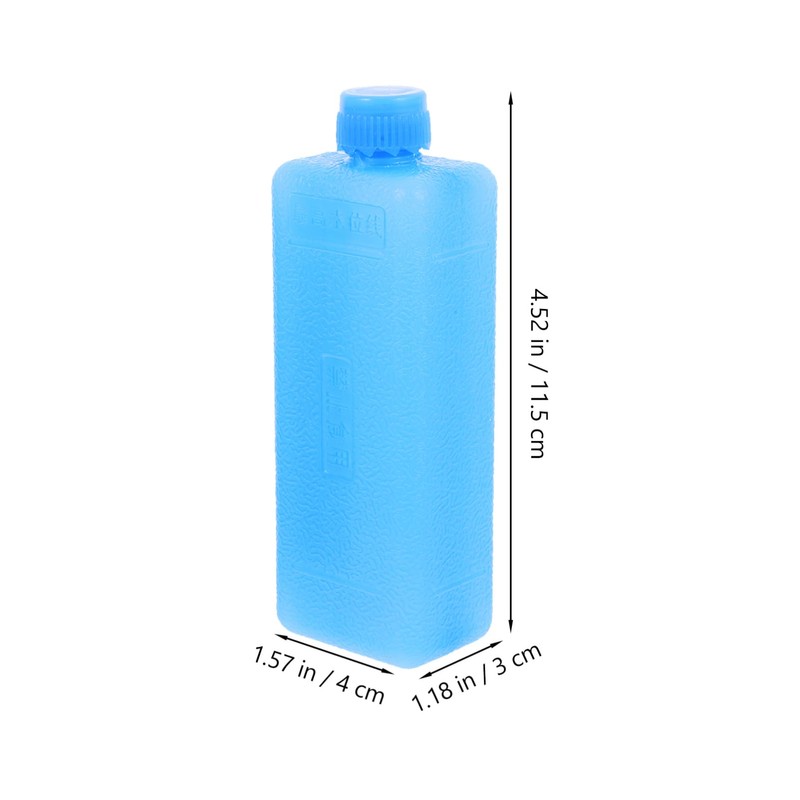 Toddmomy 4pcs Cooler Ice Packs Ice Crystal Boxes Freezer Packs