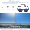 Ccomage Durable Polarized Baby Sunglasses with Strap Toddler Sunglasses for