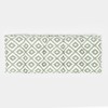 OHS 2 Seater Garden Bench Cushion Geometric Print Bench Seat