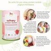 For You Whey Protein Isolate Yoghurt Raspberry Powder 600 g