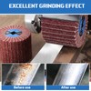 MOGRQAP Sanding Roller Brush Grit 60 Sanding Sleeves, Sanding Roll