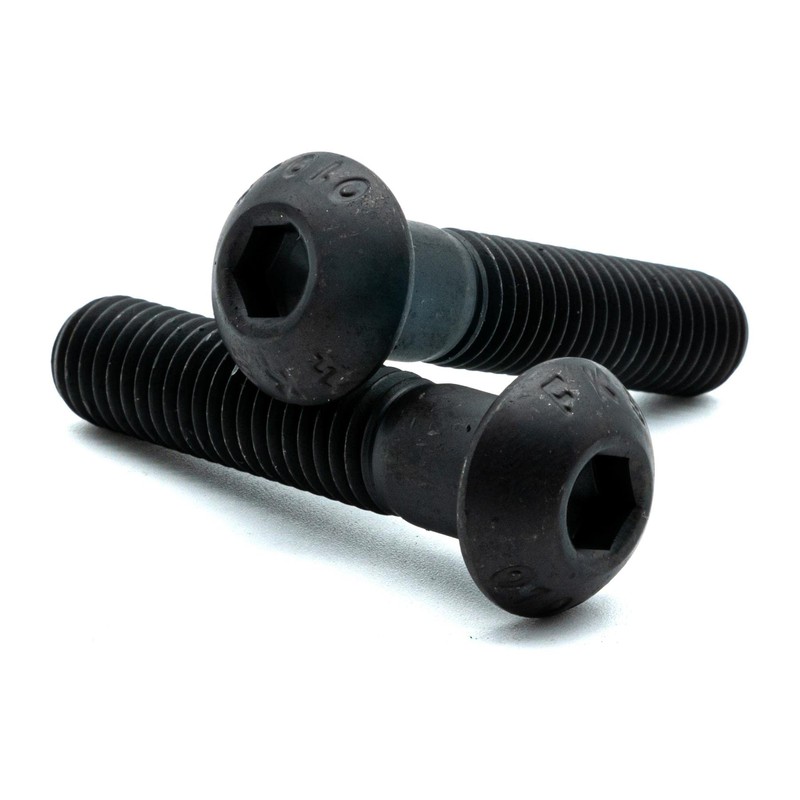 Hippo Hardware M8 (8mm X 40mm) Button Head Screws Black