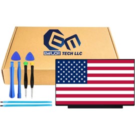 EM EMAJOR TECH New Screen Replacement for HP 15-FC0039WM 1920X1080 FHD Non-Touch LCD LED Display with Set Tapes and Tools