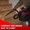 Shop-Vac 2.5 Gallon 2.5 Peak HP Wet/Dry Vacuum, Portable Compact