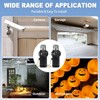 (3 Pack) Light Socket to Plug Adapter, Both Sides Support