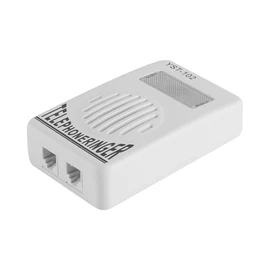 Laroal Extra Loud Telephone Ringer Amplifier with Strobe Light, 60-110dB Adjustable Volume for Landline/Corded Phones, Hearing Impaired Friendly