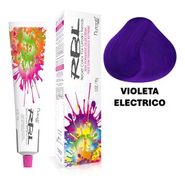 Tinte Semi-permanente Violeta Electrico Rbl Nutrapel 90 G Violeta Electrico
