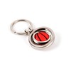 Metal Basketball Keyring Key Ring Chain Pendant Bag Charm for
