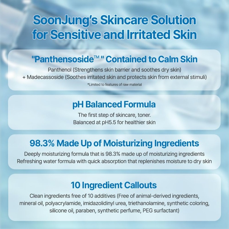 ETUDE Seungjon Toner Lotion, Sensitive Skin, Weakly Acid, Panthenol, Madocassoside,
