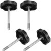4 Pcs Soft Top Screw Window Frame Knob Door Surround