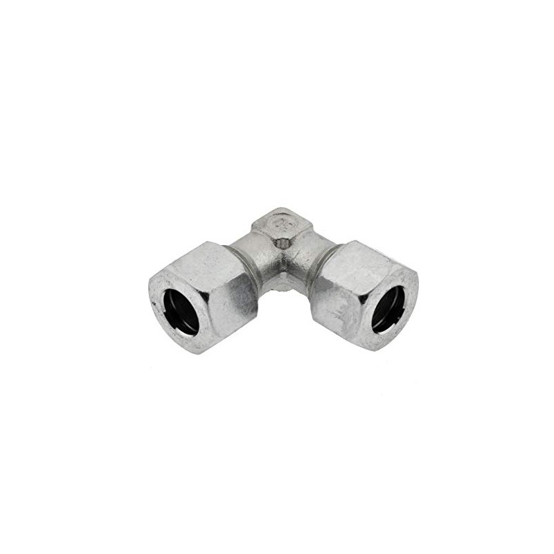 Angle Cutting Ring Fitting 12 L Galvanised Steel 90° Screw