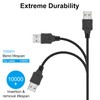 Xzrucst 3ft USB Data Sync PC/Charging Cable Charger Power Cord