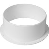 6" Inch / 150 mm Duct Connector Flange, Plastic Straight