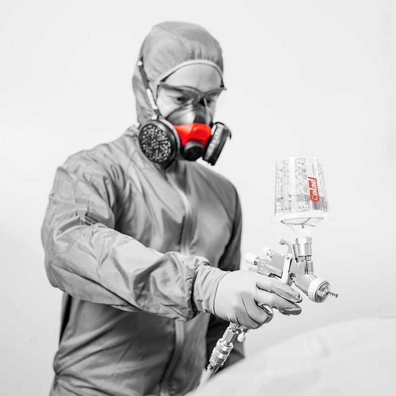 Colad Snap Lid System Paint Gun Adapter (9370A13, Silver)