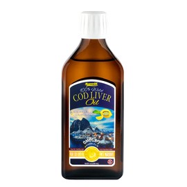 Sanniti 100% Natural Cod Liver Oil, 1081 mg Total Omega-3 Fatty Acids, Wild Caught Nordic, 250 mL (8.4 oz) (Lemon)