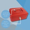 Cathedral Products Key Lockable Cash Box with Lift Out 6