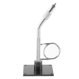 Gorise Portable Fly Tying Vise with Base Rotary C-Clamp Fish Tackle Kit Travel Alloy Fly Fishing Tackles Hook Binding Tool