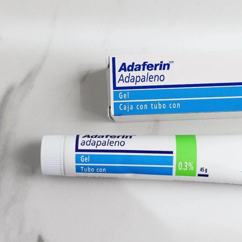 Adaferin (adapaleno) 0.3% Gel Elimina Acné Y Cicatrices