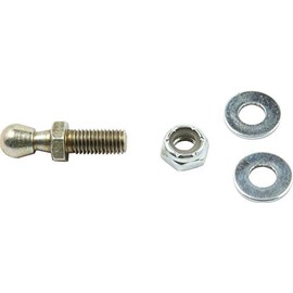 Allstar Performance Throttle Lever Stud, Throttle, Steel, Cadmium, Steel Carburetor Linkages, Each