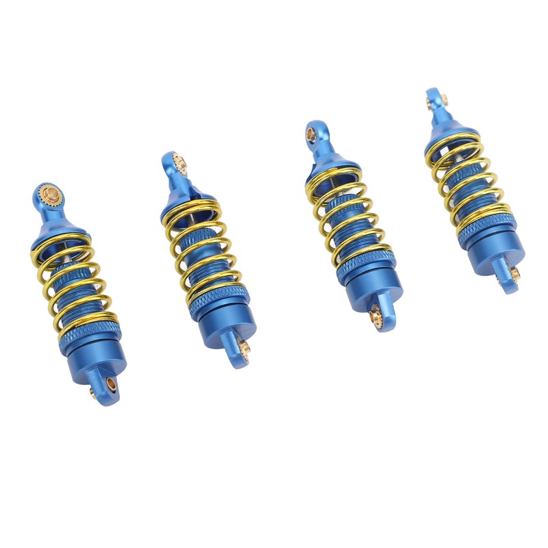 4Pcs RC Car Shock Absorber Aluminum Alloy Stable High Elasticity